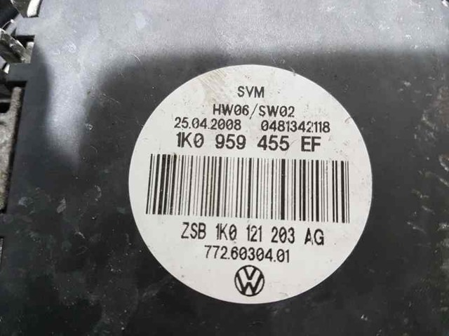 1K0959455EF VAG Ventilador eléctrico de refrigeración completo izquierdo (motor y hélice)  disponible Alicante