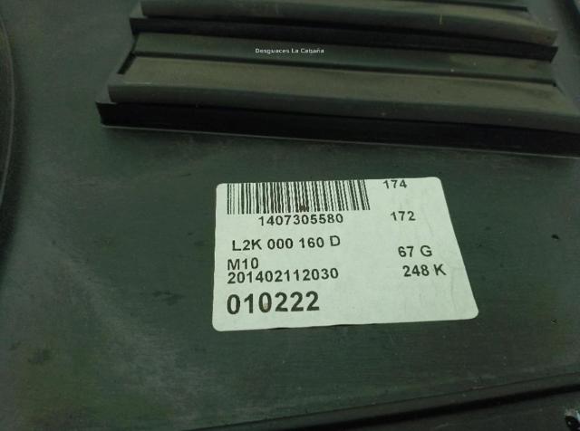 VAG 1K0959455FB Ventilador eléctrico de refrigeración completo izquierdo (motor y hélice)  disponible Lugo