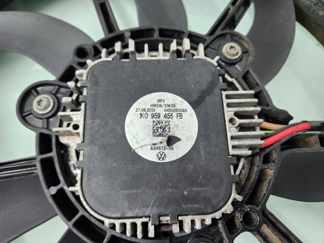 1K0959455FB Ventilador eléctrico de refrigeración completo izquierdo (motor y hélice)  comprar en Zaragoza