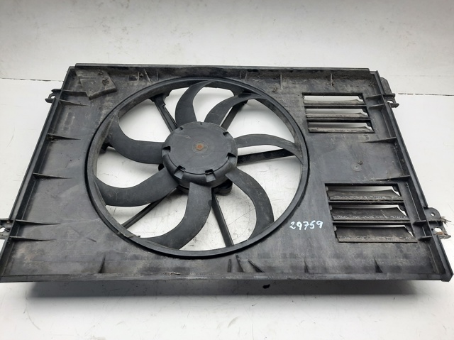 1K0959455FB Ventilador eléctrico de refrigeración completo izquierdo (motor y hélice)  en stock Sabadell