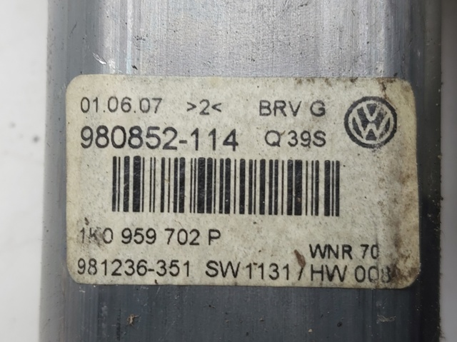 1K0959702P Motor del elevalunas de la puerta delantera derecha  en stock Granada