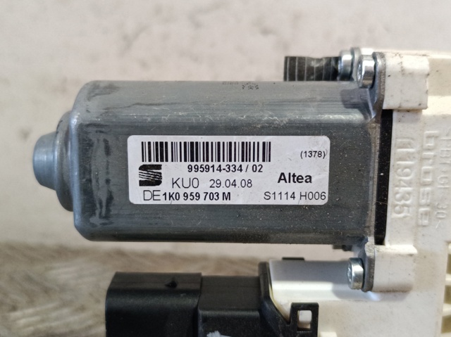 1K0959703M VAG Motor del elevalunas de la puerta trasera izquierda  comprar en Jaén