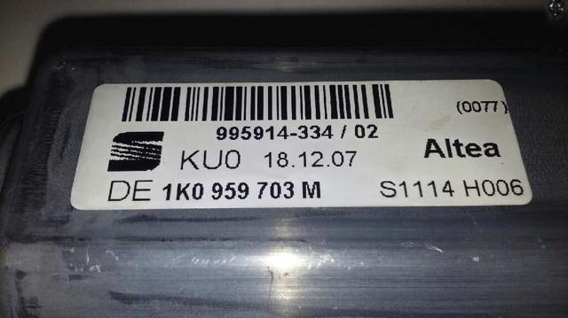 VAG 1K0959703M Motor del elevalunas de la puerta trasera izquierda  comprar en Ponferrada