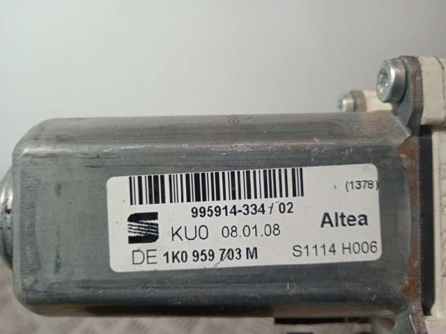 VAG 1K0959703M Motor del elevalunas de la puerta trasera izquierda  en stock Valencia
