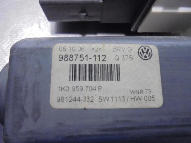 VAG 1K0959704P Motor del elevalunas de la puerta trasera derecha  comprar en Albacete