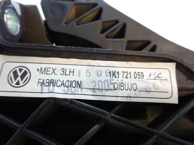 Pedal de embrague 1K1721059 VAG