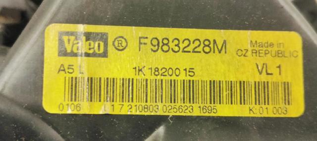 1K1820015 Ventilador habitáculo  en stock Granada