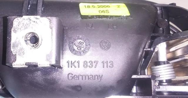 VAG 1K1837113 Manija interior de puerta delantera izquierda comprar Pamplona