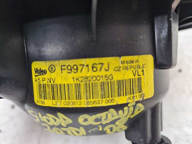 Ventilador habitáculo 1K2820015G VAG