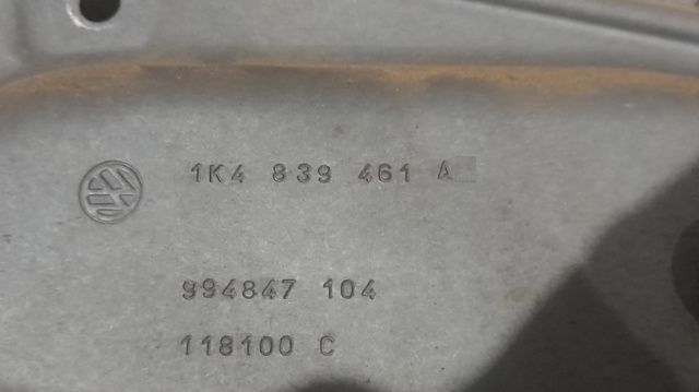 1K4839461A Mecanismo de elevalunas de la puerta trasera izquierda comprar Girona