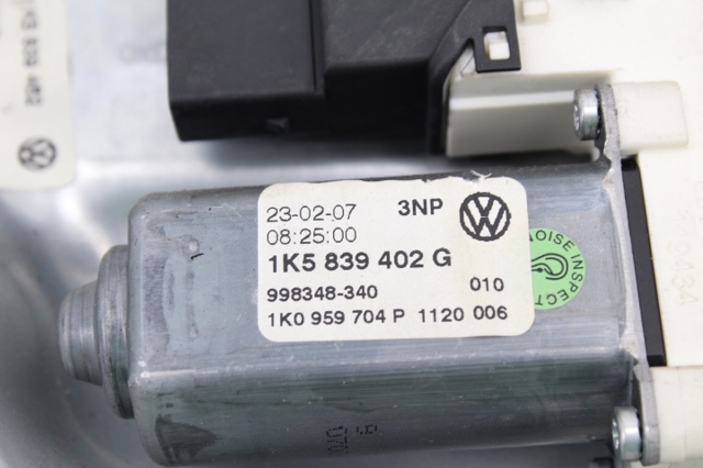 1K5839462 Mecanismo de elevalunas de la puerta trasera derecha  en stock Sabadell