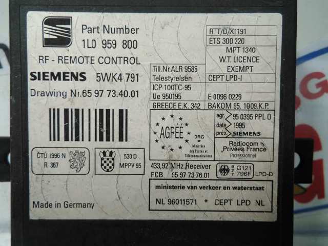 VAG 1L0959800  comprar en Ponferrada