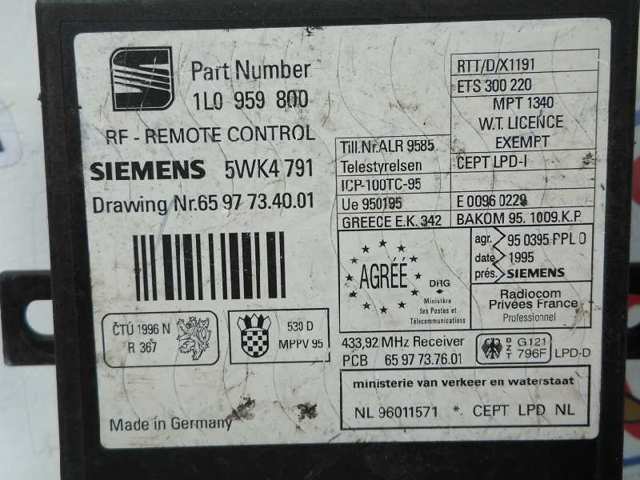 1L0959800 VAG  en stock Huelva
