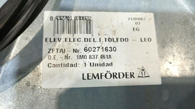 1M0837461A Mecanismo de elevalunas de la puerta delantera izquierda  disponible Málaga