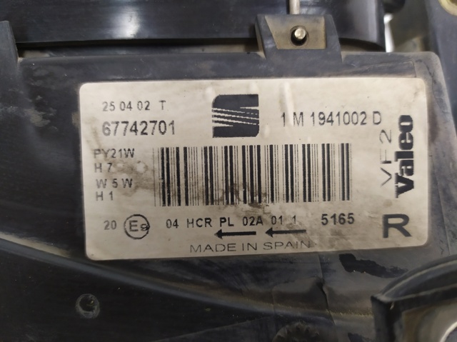 1M1941002D VAG Faro derecho  en stock Gandía