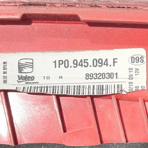 1P0945108F VAG Piloto trasero interior derecho  en stock Gandía