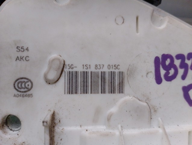1S1837015C VAG Cerradura de puerta delantera izquierda  comprar en Lleida