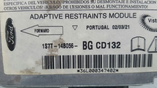 FORD 1S7T14B056BG Módulo de control de airbag comprar Pamplona