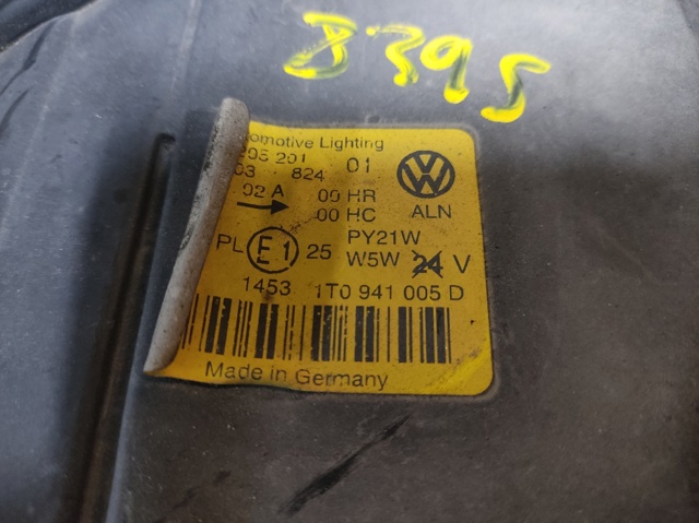 Faro izquierdo Volkswagen Caddy 3 2KB, 2KJ, 2CB, 2CJ