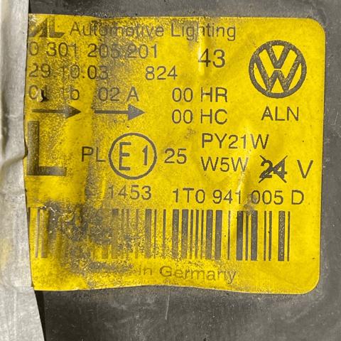 VAG 1T0941005R Faro izquierdo  comprar en Albacete