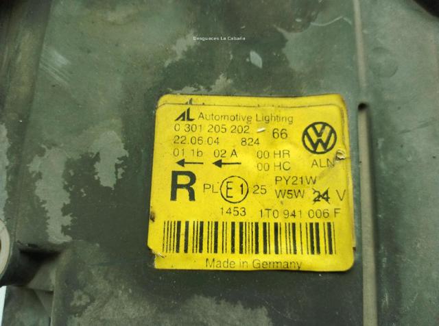 1T0941006R Faro derecho  comprar en Zaragoza