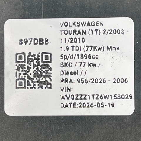 VAG 1T0941006R Faro derecho  en stock Salamanca