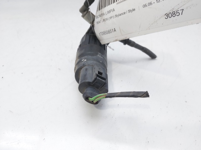 1T0955651A Bomba de agua limpiaparabrisas, delantera comprar Sevilla