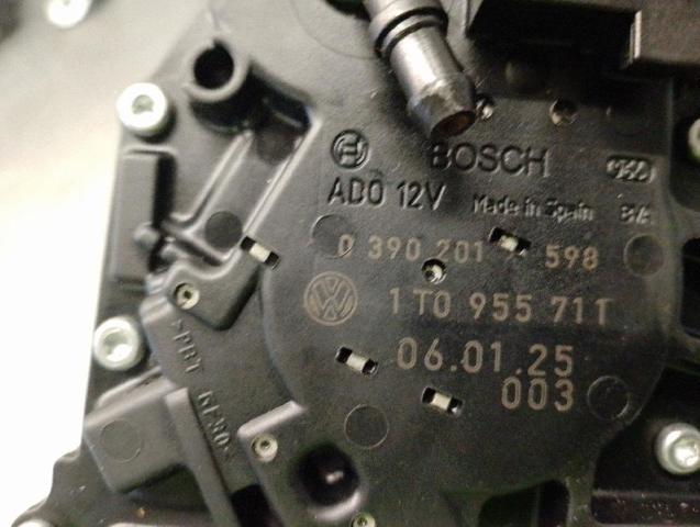 VAG 1T0955711 Motor del limpiaparabrisas trasero  disponible España