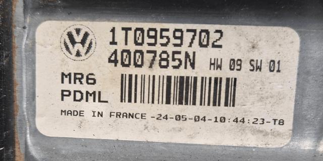 VAG 1T1837462B Mecanismo de elevalunas delantero derecha  en stock Salamanca