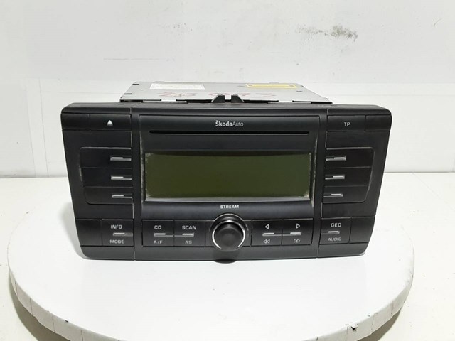 Sistema audio / radio cd para skoda octavia ii 1.9 tdi bjb 1Z0035161A