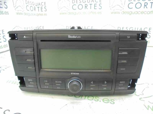 Sistema audio / radio cd para skoda octavia ii 1.9 tdi bkc 1Z0035161A