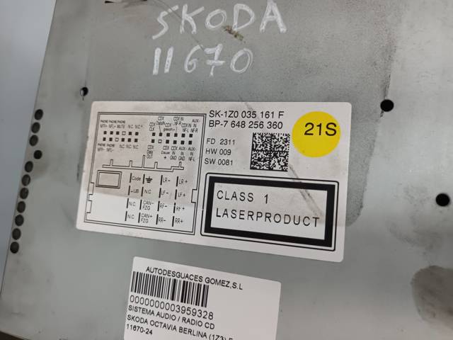1Z0035161F VAG