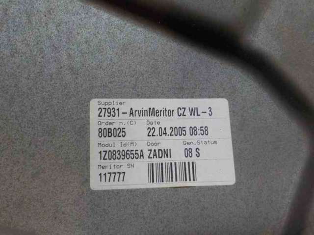 1Z0839461A VAG Mecanismo de elevalunas de la puerta trasera izquierda comprar Bilbao