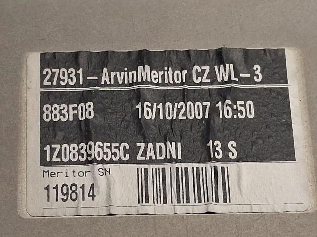 1Z0839461A VAG Mecanismo de elevalunas de la puerta trasera izquierda comprar Alcalá