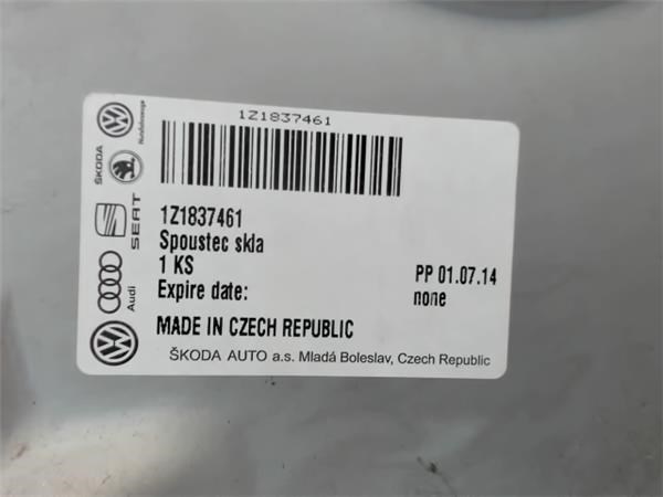 1Z1837461 Mecanismo de elevalunas de la puerta delantera izquierda  comprar en Zaragoza