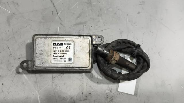Sensor de óxidos de nitrógeno NOx trasero 2011648 DAF
