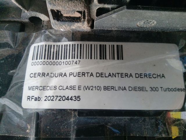 2027204435 MERCEDES Cerradura de puerta delantera derecha  comprar en Jaén