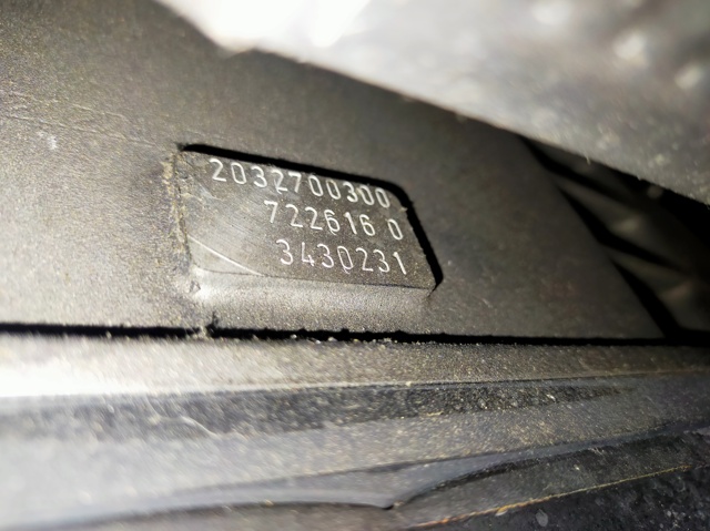Caja cambios para mercedes-benz clase c coupé c 200 kompressor (203.745) m111955 2032700300