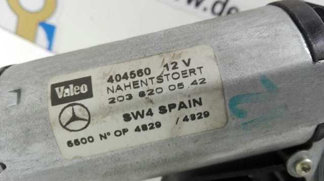 2038200542 MERCEDES Motor limpiaparabrisas, trasera  en stock Córdoba