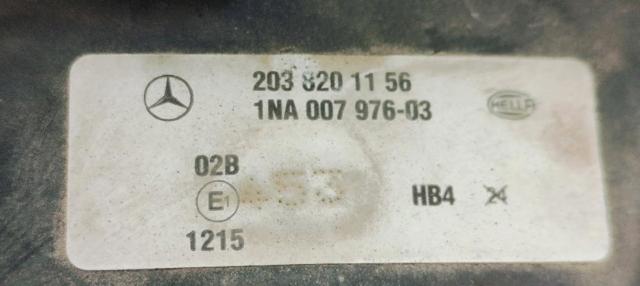 2038201156 MERCEDES Faro antiniebla izquierdo  disponible Alicante