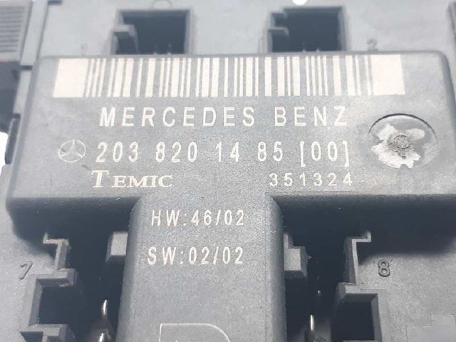 Modulo electronico para mercedes-benz clase c coupé c 220 cdi (203.708) om646963 2038201485