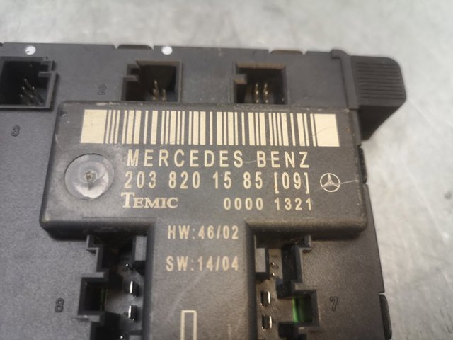 Modulo electronico para mercedes-benz clase c c 200 kompressor (203.045) m111955 2038201585