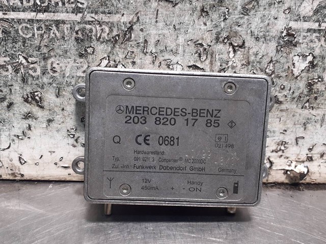 Modulo electronico para mercedes-benz clase s s 320 cdi (220.026, 220.126) 613960 2038201785