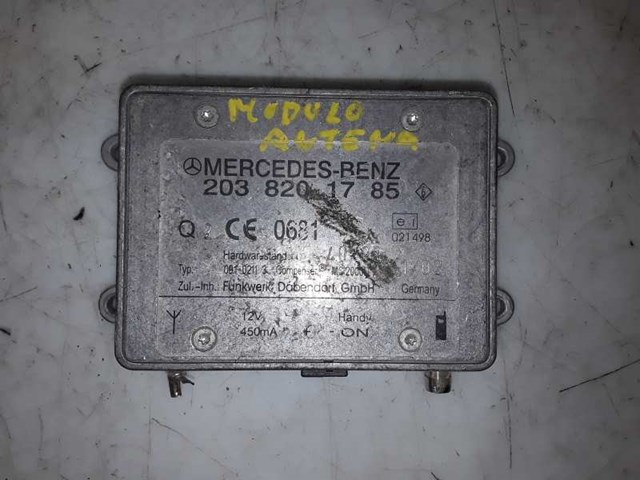 Modulo electronico para mercedes-benz clase c (w203) (2000-2007) 2038201785