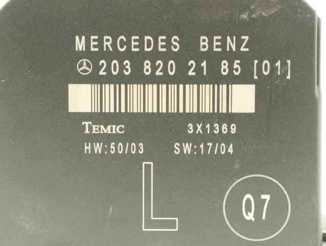 2038202185 MERCEDES Módulo de confort de la puerta trasera comprar Bilbao