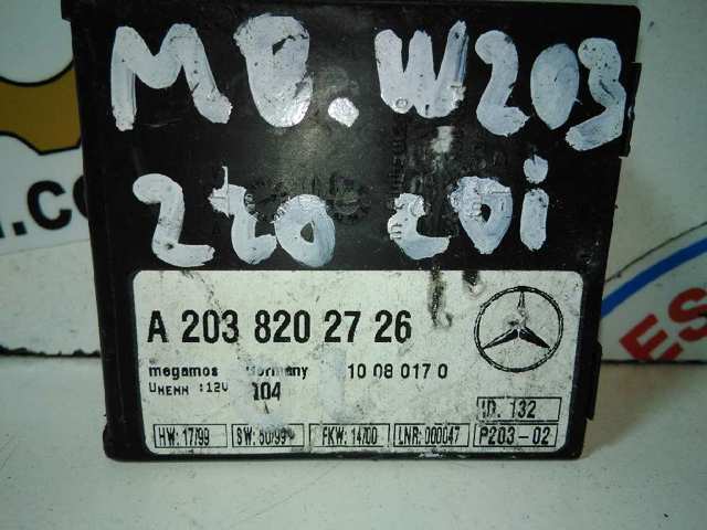 Llavero control de alarma 2038202726 MERCEDES