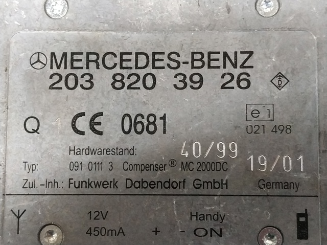 2038203926 Mercedes