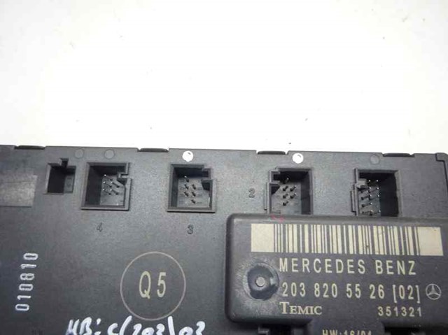 MERCEDES 2038205526 Unidad de confort de la puerta delantera  en stock Salamanca