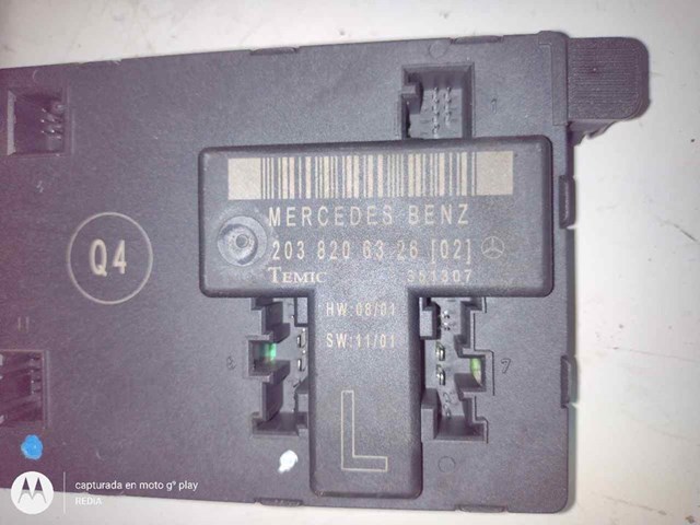 2038206326 MERCEDES Unidad de confort de la puerta delantera comprar Alcalá