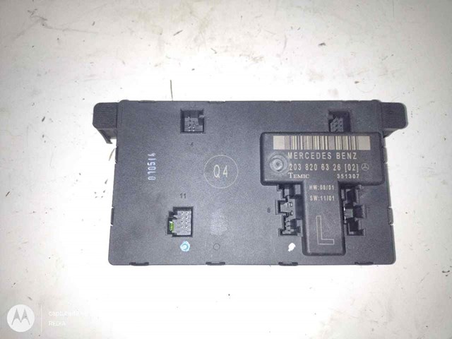 MERCEDES 2038206326 Unidad de confort de la puerta delantera  disponible Valladolid